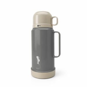 Termo 1.8 L Interior de Vidrio para Conservar Bebidas por Horas Gris