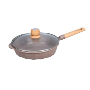 Sartén Antiadherente con Tapa - MGC N° 24 Color Café