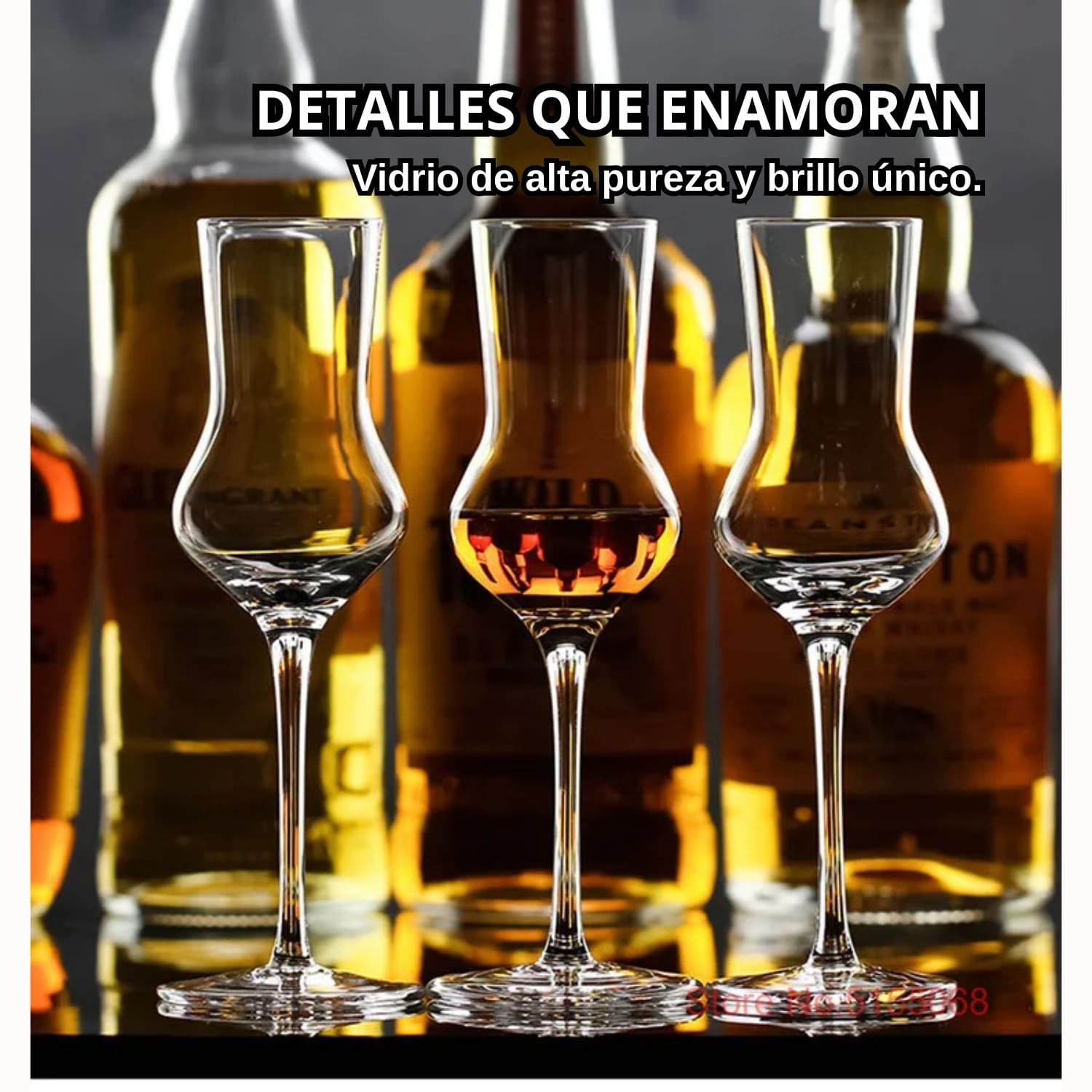 Copa para Pisco 90ml Set de Copas Alambic Nadir - Imagen 5