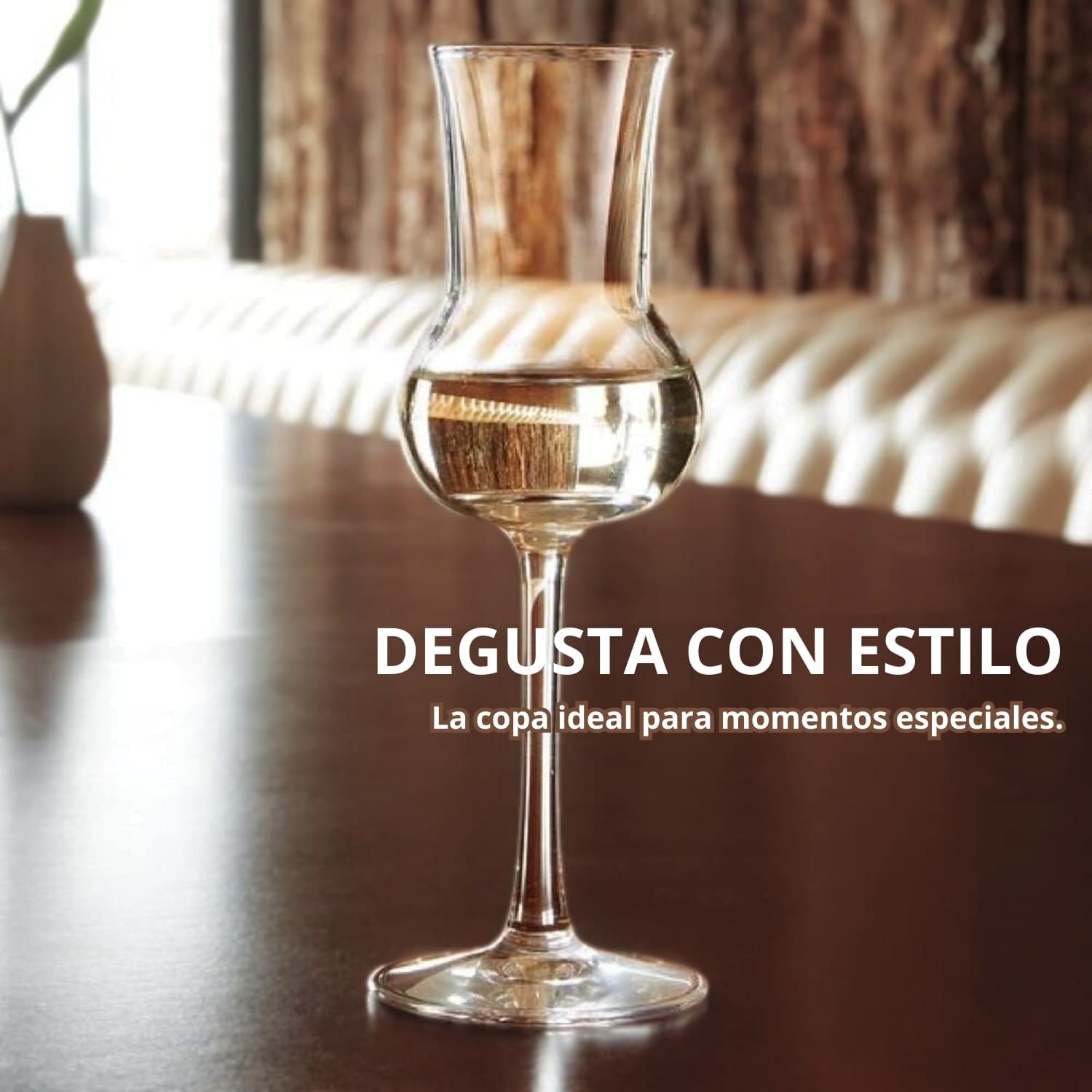 Copa para Pisco 90ml Set de Copas Alambic Nadir - Imagen 7