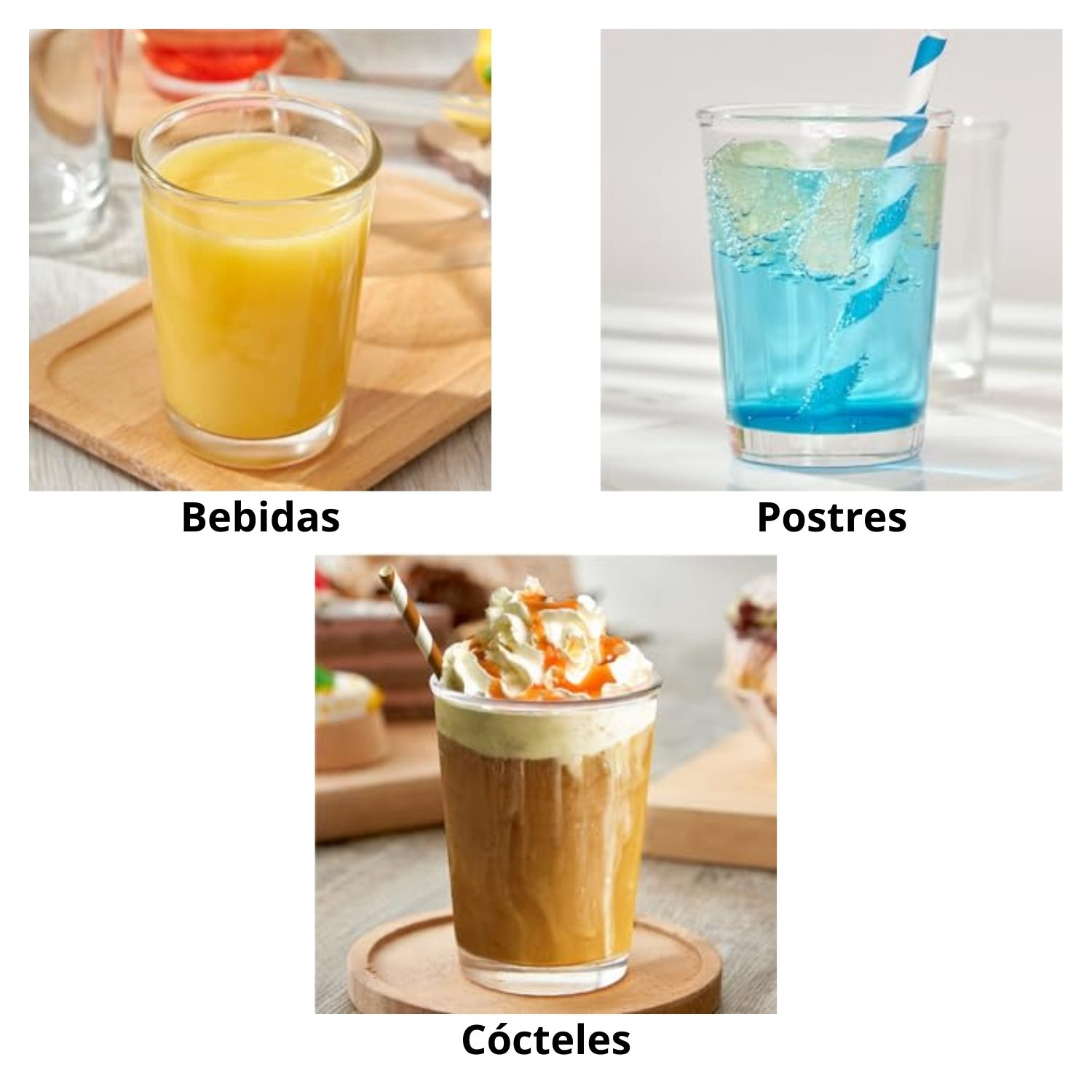 Vaso de Vidrio Cristar Herradura Liso 7oz, Set de Vasos Cristar - Imagen 4