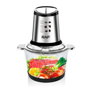 Procesador y Triturador de Alimentos 2L 800W, Envase de Vidrio - R.7046