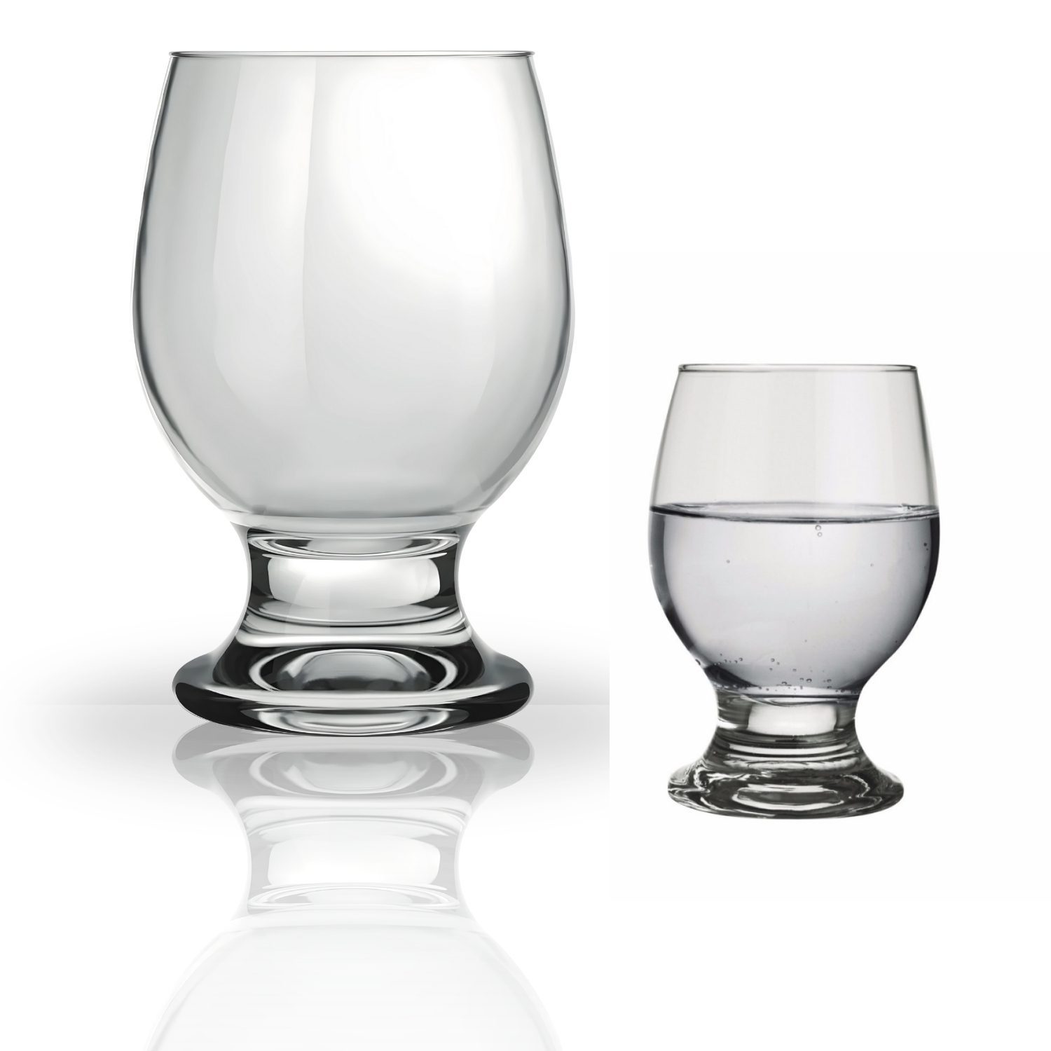 Copa Paulista de Agua 250ml, Copas Nadir Tallo Pequeño 7002