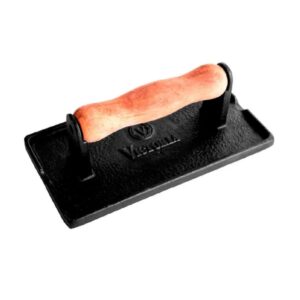 Plancha Parrillera (Pisador De Carnes) 22 cm Esmaltado