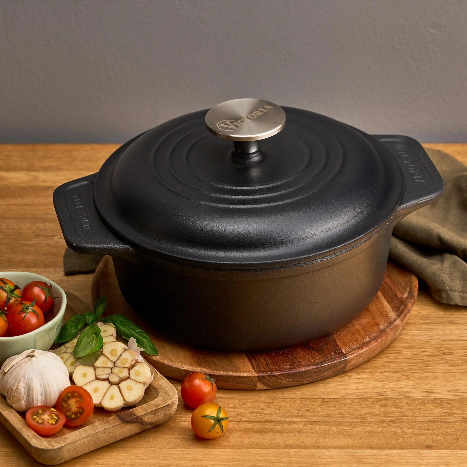 Olla 2Qt Horno Holandes c/T Hierro 1.9 Lt Esmaltado - Imagen 5