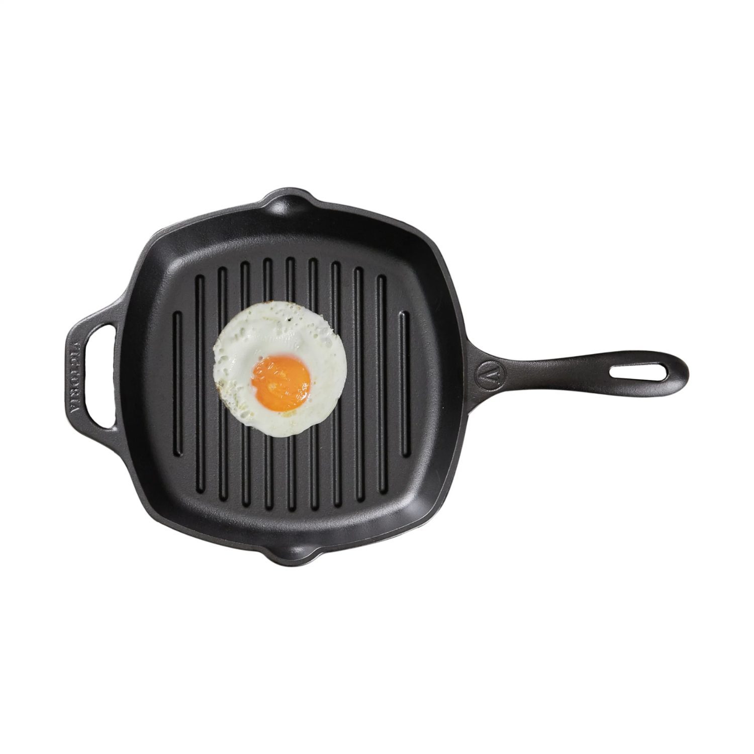 Sartén Hierro Fundido Grill 25 cm Rectang. (10x10") Esmaltada - Imagen 4