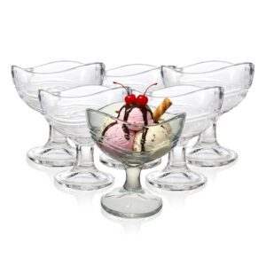 Copa para Postre y Helados 280ml, Set de 6 Unidades