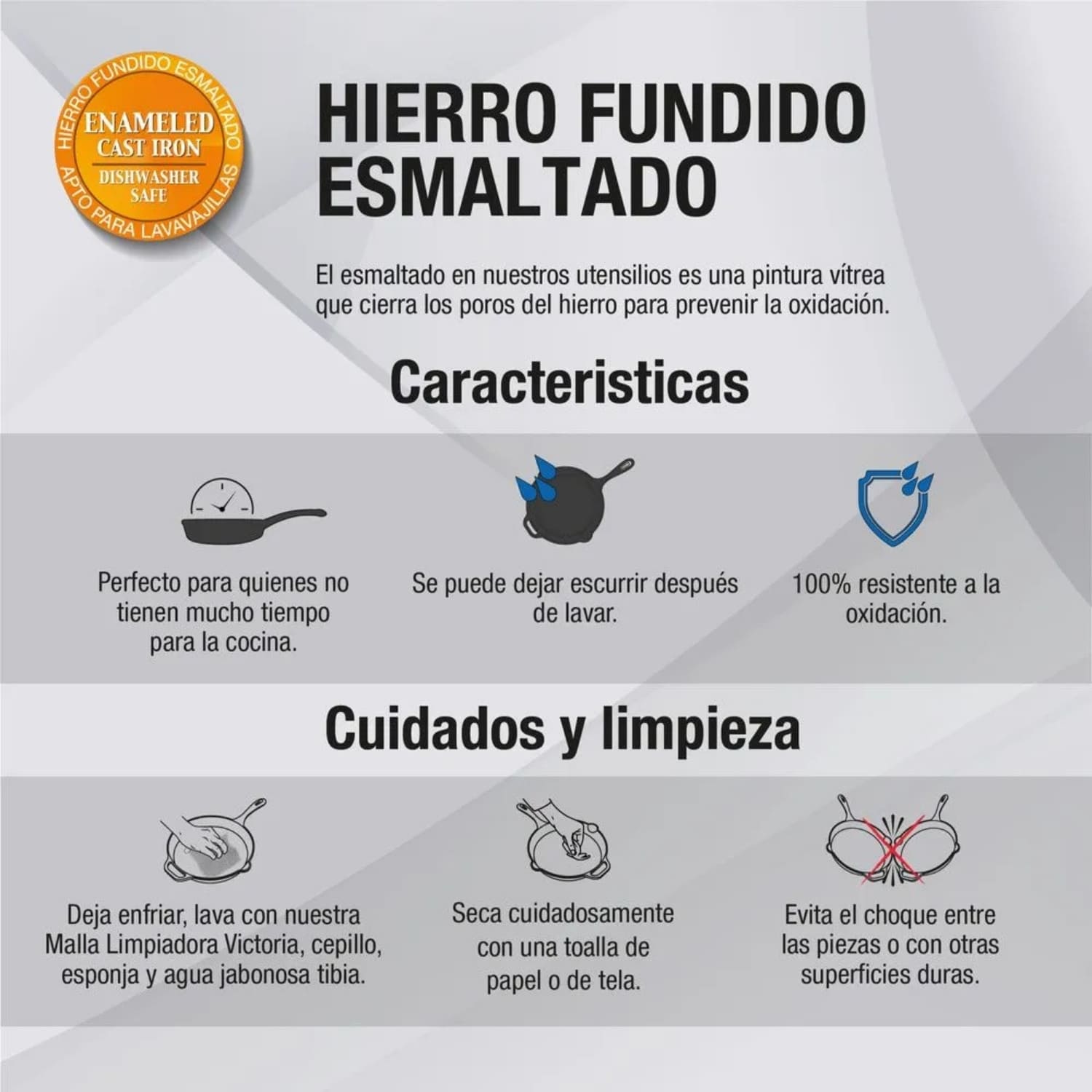 Olla 4Qt N°24 Horno Holandes c/T Vidrio3.8L Esmaltado - Imagen 9
