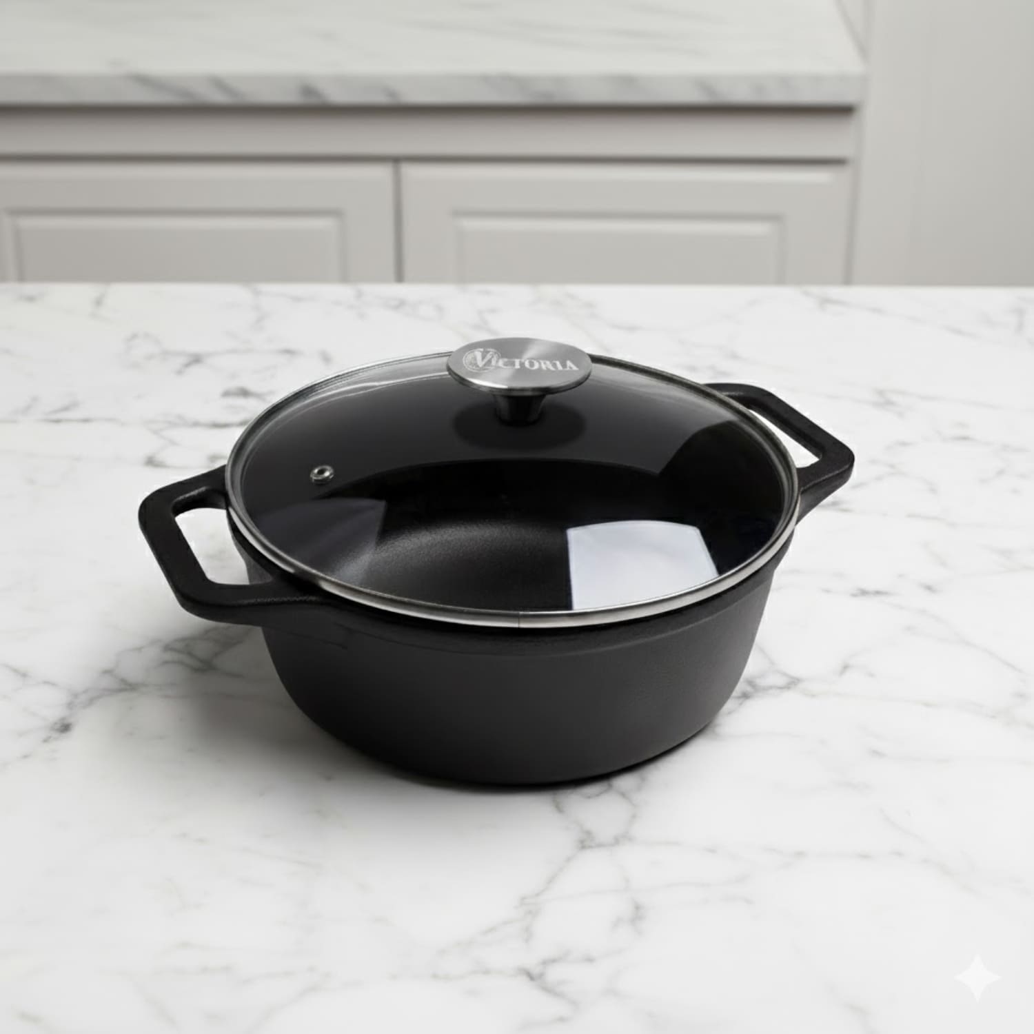 Olla 4Qt N°24 Horno Holandes c/T Vidrio3.8L Esmaltado - Imagen 4