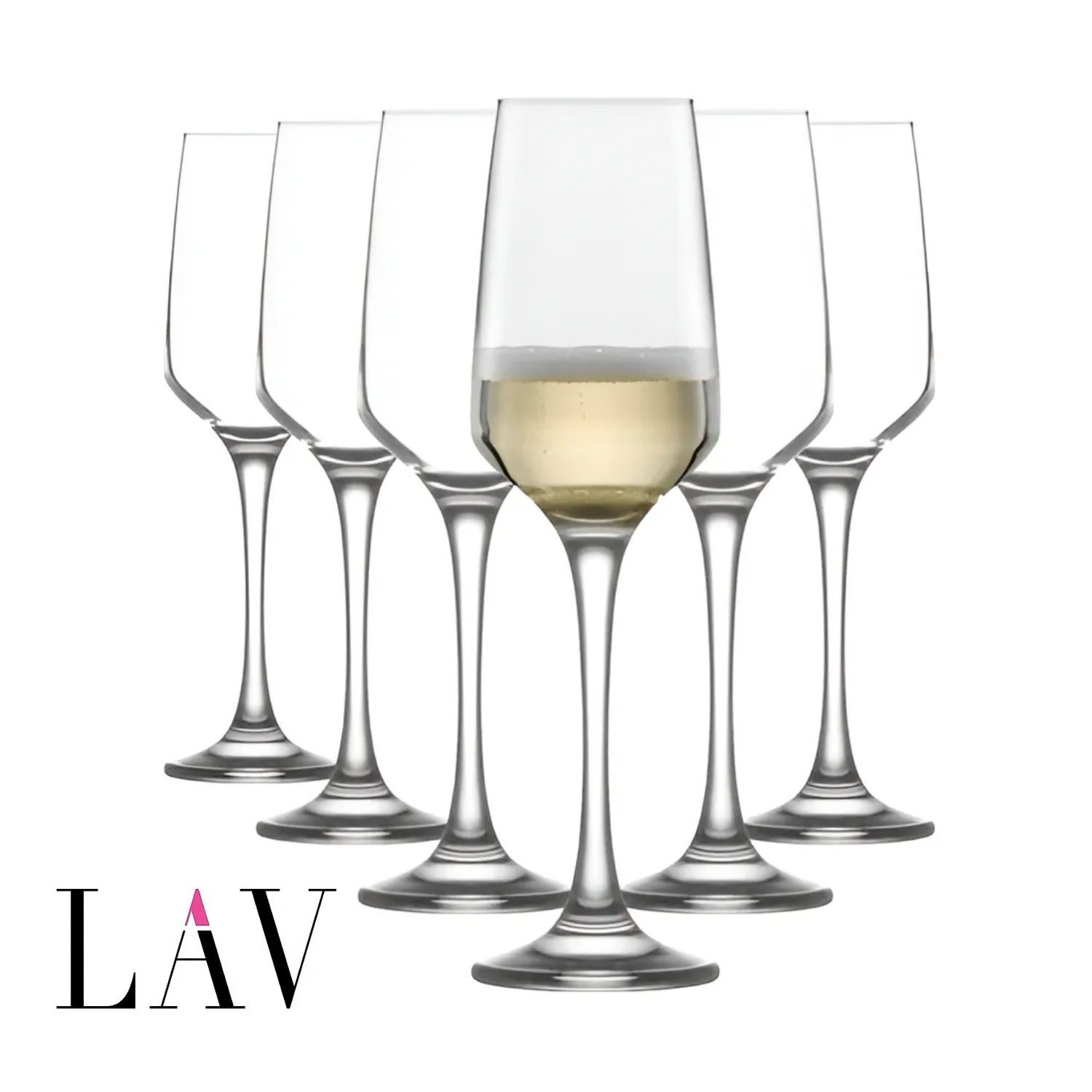 Copa Flauta Champaña 230ml LAV Set de Copas
