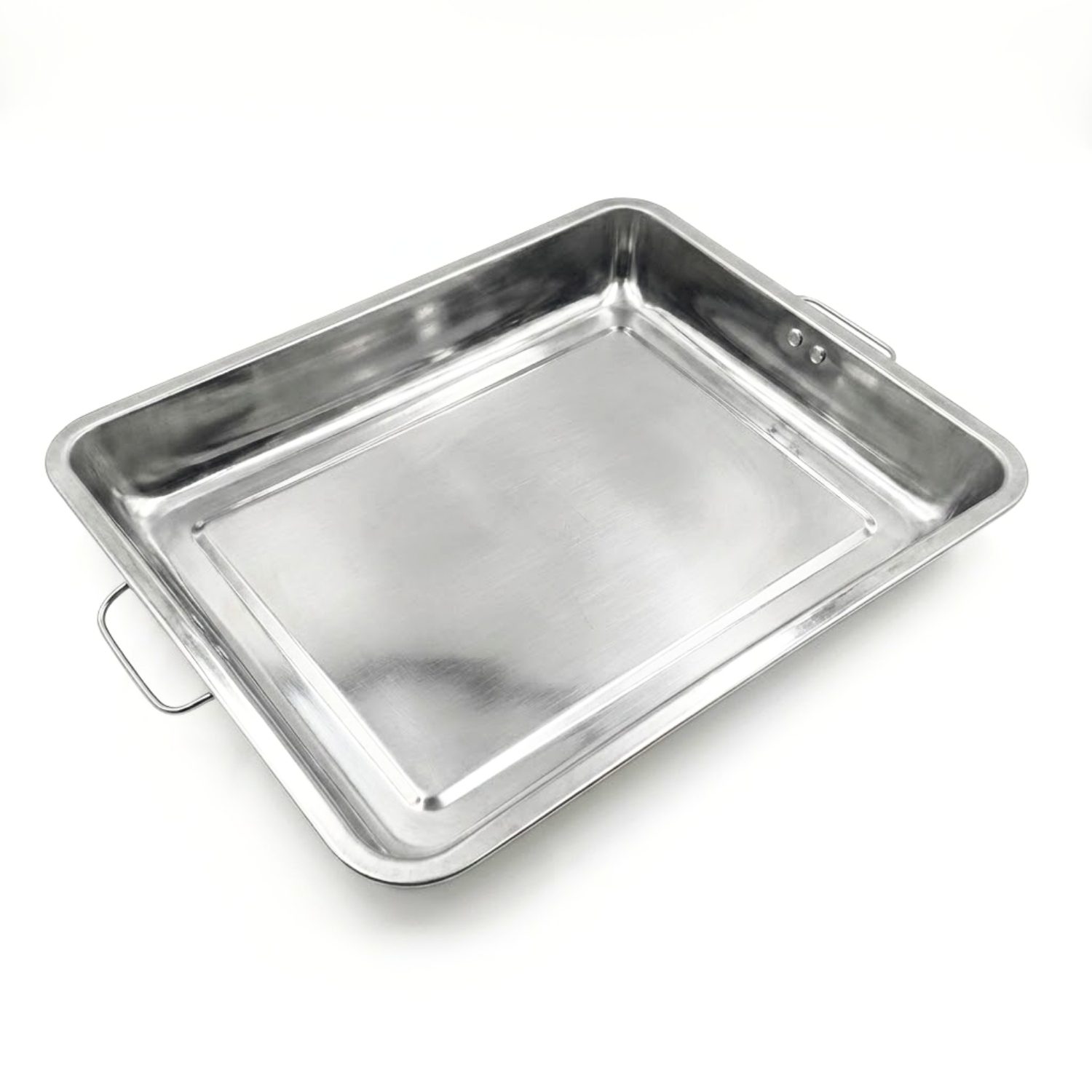 Asadera Bandeja de Acero Inoxidable 39 x 29cm