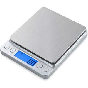Balanza Gramera Digital 0.1-3000gr Decimal Oro Joyas Plata
