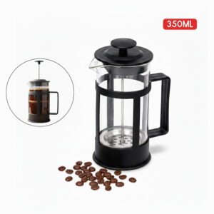 Cafetera Prensa Francesa 350ml Color Negro