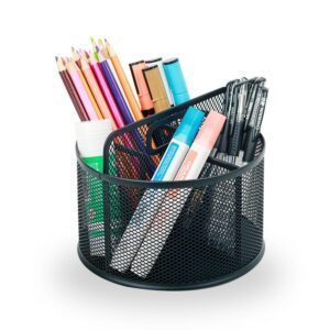 Organizador Giratorio para Escritorio de Metal