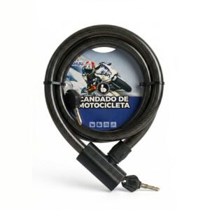 Cable Antirrobo Para Bicicleta 150 Cm Reforzado Con Llave
