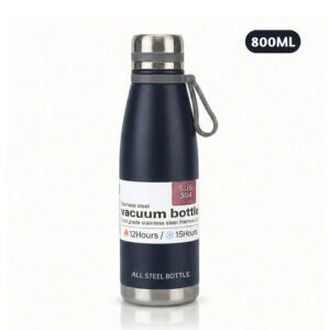 Termo Tomatodo De 800 ML Acero Inoxidable Color Azul