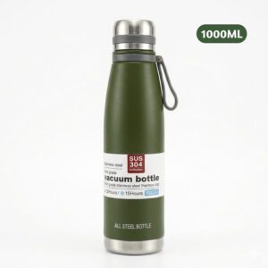 Termo Tomatodo De 1 Litro Acero Inoxidable Color Verde