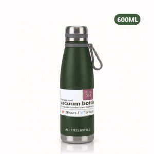 Termo Tomatodo De 600 ML Acero Inoxidable Color Verde