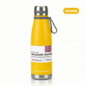 Termo Tomatodo De 1.2 Litros Acero Inoxidable Color Amarillo