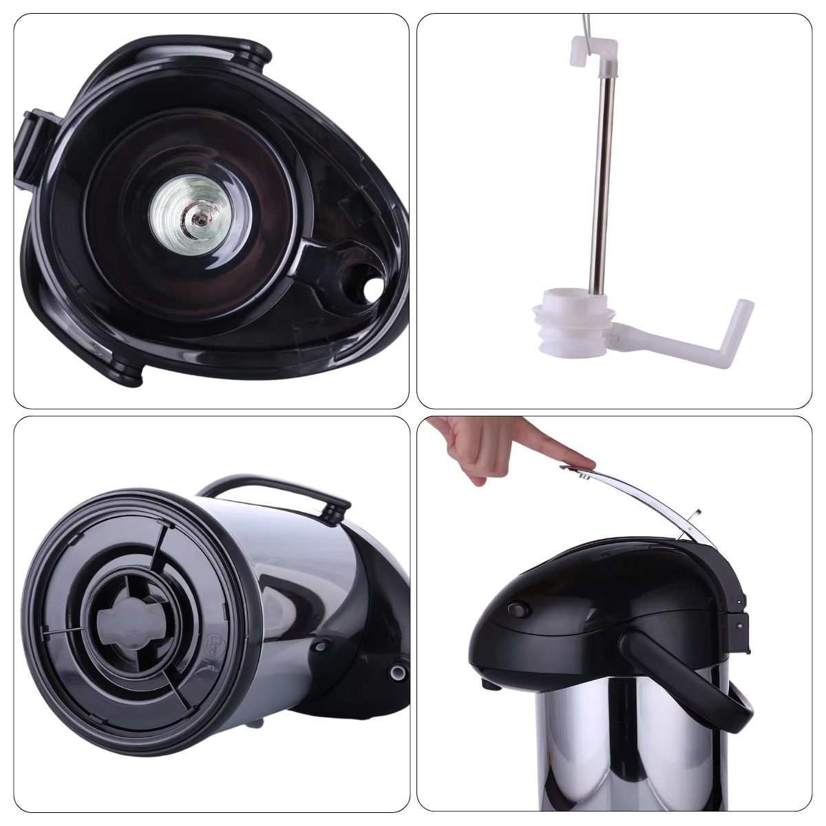 Termo Con Dispensador Acero Inoxidable de 3 Litros - Imagen 8