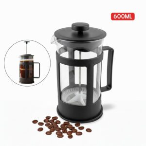 Cafetera Prensa Francesa 600ml Para Café Intenso Y Auténtico