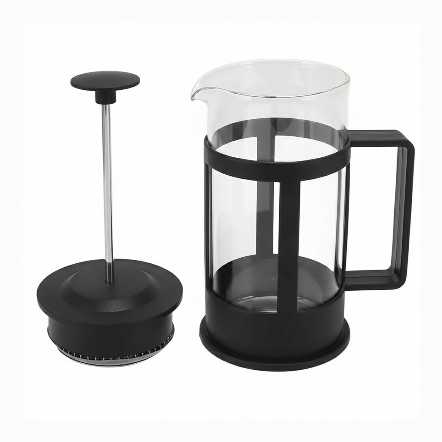 Cafetera Prensa Francesa 600ml Para Café Intenso Y Auténtico - Imagen 2