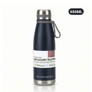 Termo Tomatodo De 650 ML Acero Inoxidable Color Azul