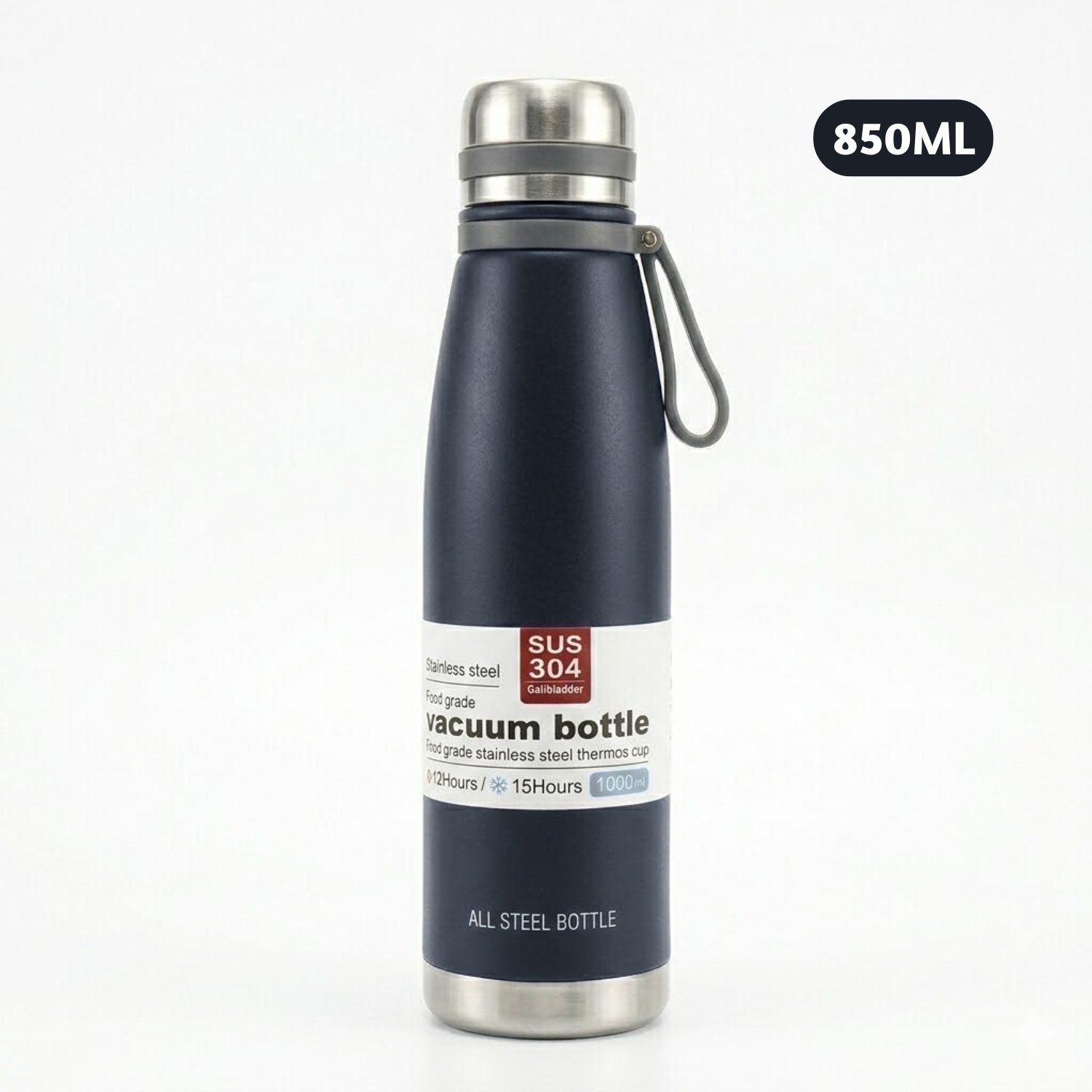 Termo Tomatodo De 850 ML Acero Inoxidable Color Azul