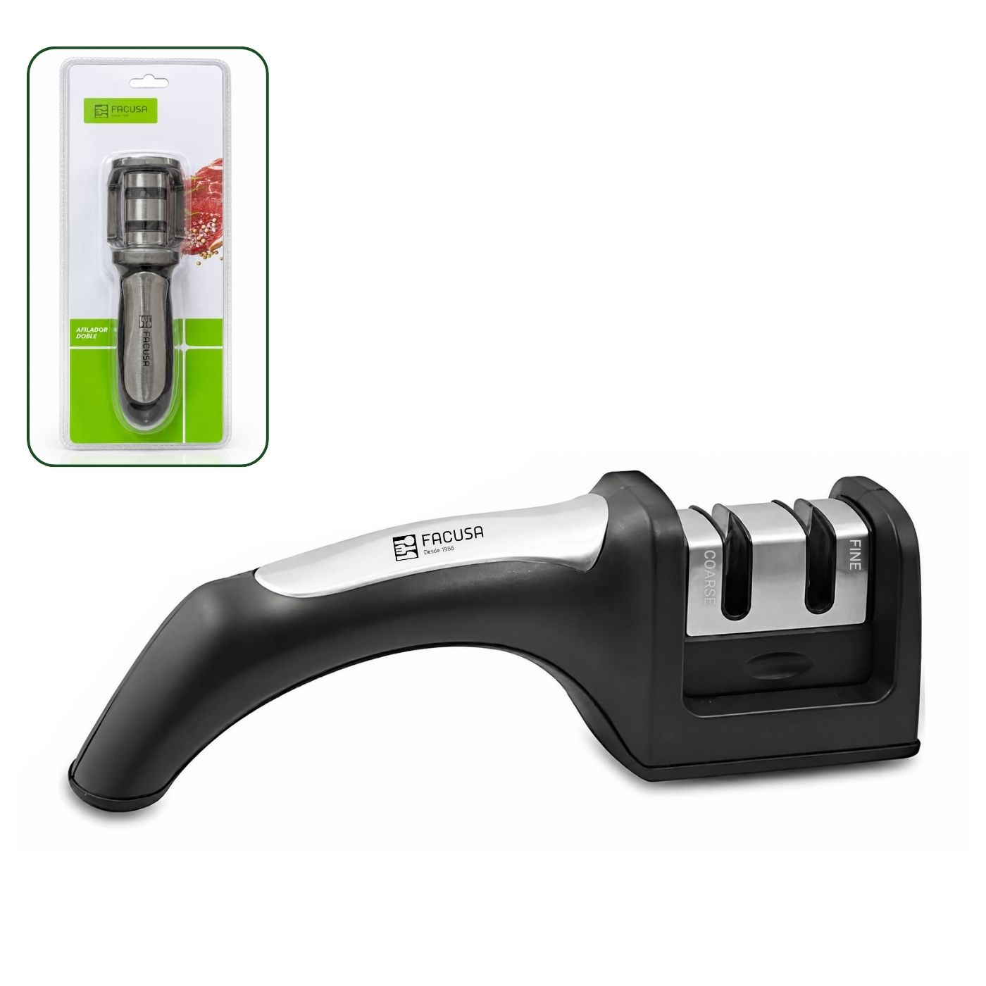 Afilador de Cuchillos Manual FACUSA Ideal para la Cocina